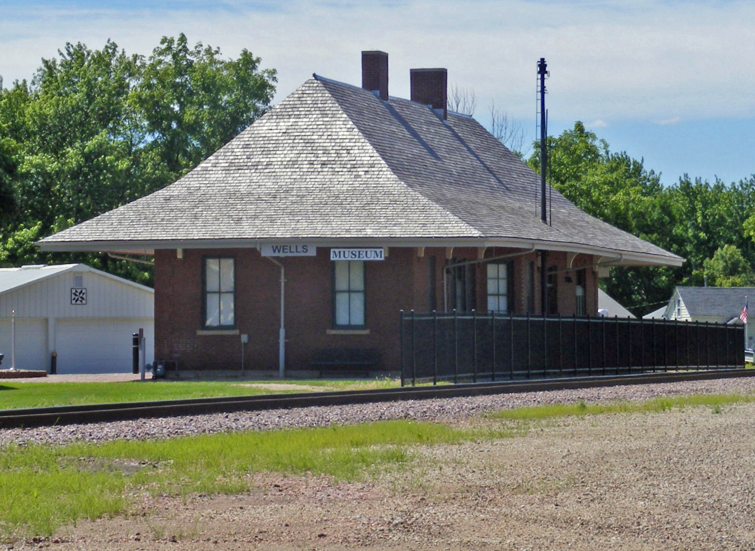 Wells MN -  Wells Depot Museum